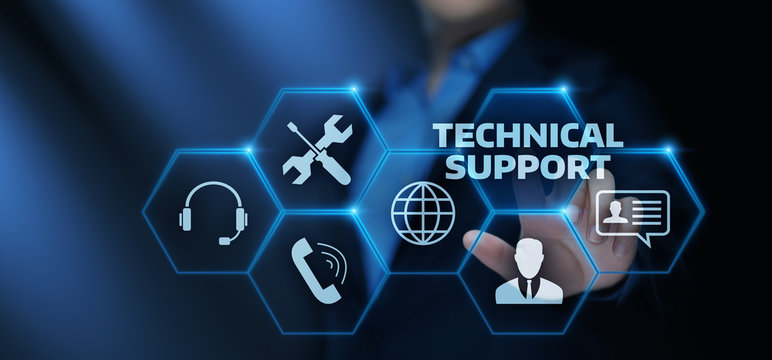 Illustration d'équipe support